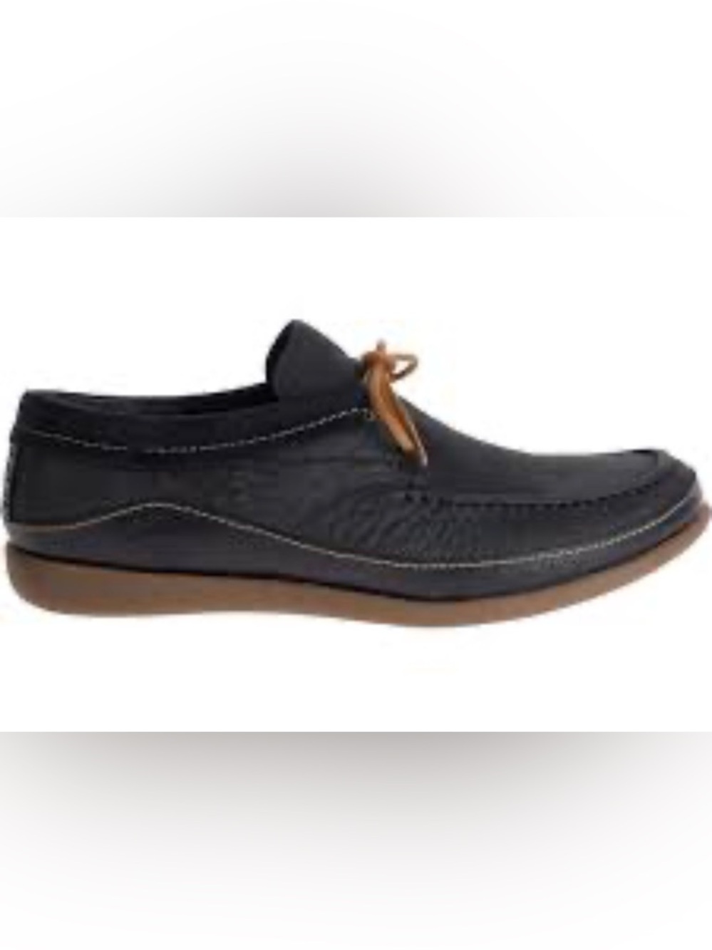 Chaco Pineland Black Leather Moccasins Women's 6